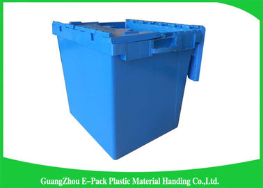 nouvelles pp poubelles de stockage résistantes de 170L100%, boîte en plastique avec l'économie de l'espace articulée de couvercle