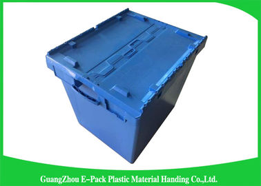 nouvelles pp poubelles de stockage résistantes de 170L100%, boîte en plastique avec l'économie de l'espace articulée de couvercle