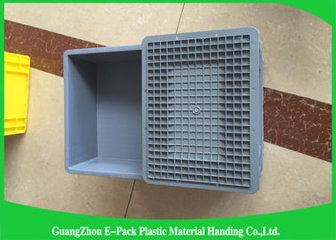 Euro de taille standard empilant des conteneurs faciles empilant 600 * 400 * 175mm 32.9L