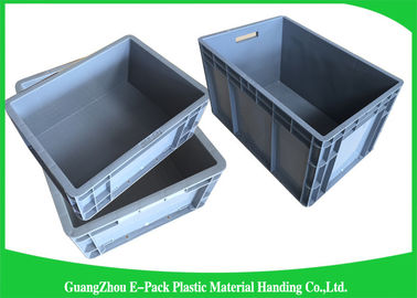 WarehouseEuro standard empilant des conteneurs déplaçant le stockage Grey Light Weight
