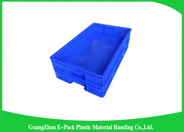 Grands récipients d'entreposage en plastique réutilisables, poubelles de stockage en plastique empilables standard