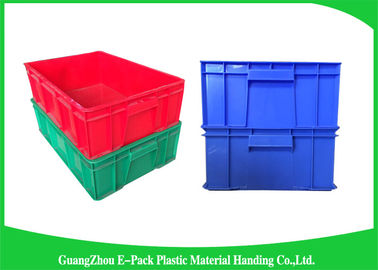 Rectangle pliant de grandes boîtes de rangement en plastique, grands récipients en plastique qui respecte l'environnement