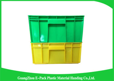 Rectangle pliant de grandes boîtes de rangement en plastique, grands récipients en plastique qui respecte l'environnement