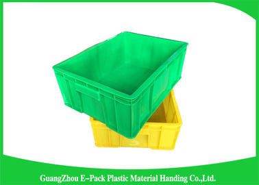 Poubelles de stockage de empilement solides en plastique supérieures, grandes boîtes de rangement en plastique d'agriculture