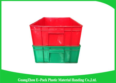 Poubelles de stockage de empilement solides en plastique supérieures, grandes boîtes de rangement en plastique d'agriculture