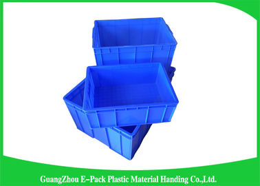 Rectangle pliant de grandes boîtes de rangement en plastique, grands récipients en plastique qui respecte l'environnement