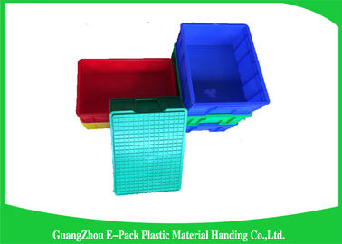 De logistique de stockage de poubelles glissement empilable non -, boîtes de rangement de empilement industrielles