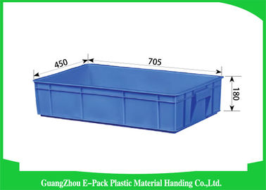 Catégorie comestible en plastique mobile louable de conteneurs empilables 705 * 450 * 180mm