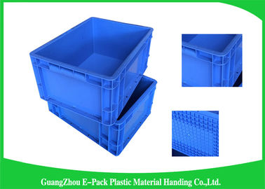 Conteneurs empilables en plastique de grande capacité entreposant le bleu de transport
