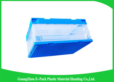 Containerses en plastique pliant adapté aux besoins du client stocké pour le stockage de légume et de fruits