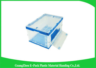 Transport pliant empilable de commodité de récipients en plastique 600 * 400 * 88mm