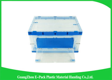 Transport pliant empilable de commodité de récipients en plastique 600 * 400 * 88mm