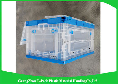 Transport pliant empilable de commodité de récipients en plastique 600 * 400 * 88mm