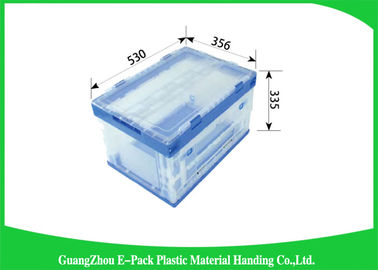 Containerses en plastique pliant adapté aux besoins du client stocké pour le stockage de légume et de fruits