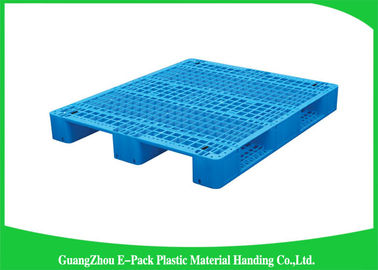 Petites palettes en plastique de visage simple avec les tubes en acier à l'intérieur, Mini Plastic Pallets de faible puissance