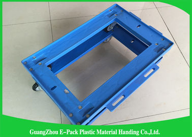 Chariot mobile résistant se pliant, Dolly Cart de plastique antistatique 61q2 * 412 * 145mm