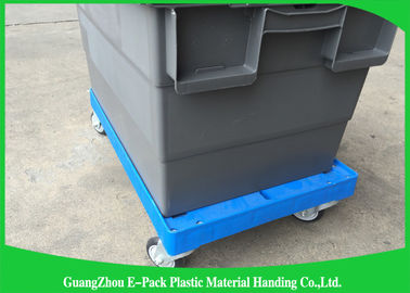 Chariot mobile résistant se pliant, Dolly Cart de plastique antistatique 61q2 * 412 * 145mm