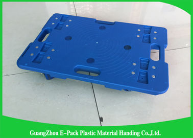 Grande capacité de charge industrielle Dolly Cart de plastique, chariot mobile recyclable d'équipement