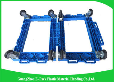 Chariot résistant pliant, roues en mouvement d'unité centrale de Dolly Plastic Frame With d'équipement