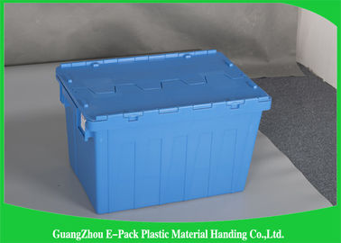 Boîtes de rangement en plastique fortes d'emballage durable, poubelles de stockage avec la catégorie comestible de couvercles