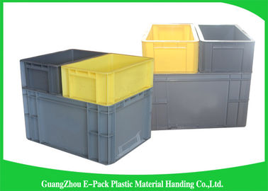 Conteneurs de empilement en plastique de 45 litres euro 600 * 400 * 230mm qui respecte l'environnement de empilement faciles