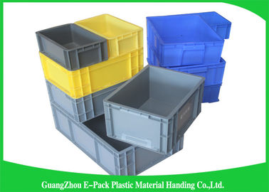 Couvercles de Mini Load Euro Containers With, matériaux de empilement en plastique standard des boîtes pp