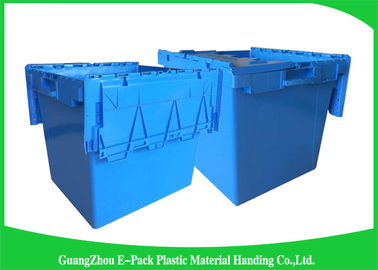 Nouveau pp stockage de poubelle en plastique des industries, grands récipients d'entreposage 60L en plastique 750 * 570 * 625mm