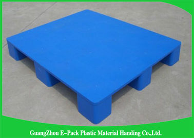 Bleu en plastique empilable d'exportation de jambes des palettes 9 de cargaison d'Economica 1200 * 1000mm