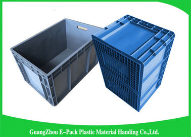Euro en plastique de grand entrepôt standard empilant des conteneurs 800*600*340mm