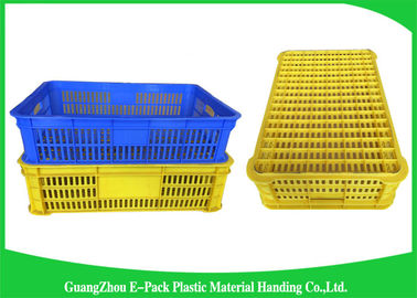 caisses en plastique de nourriture du HDPE 50.4L/poubelles de stockage en plastique empilables preuve d'éraflure