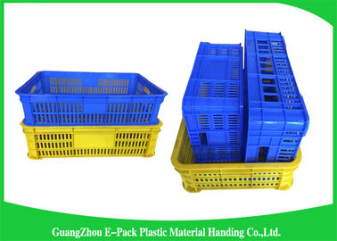 caisses en plastique de nourriture du HDPE 50.4L/poubelles de stockage en plastique empilables preuve d'éraflure