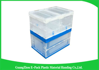 Récipients en plastique pliants solides, poubelles de stockage en plastique pliables