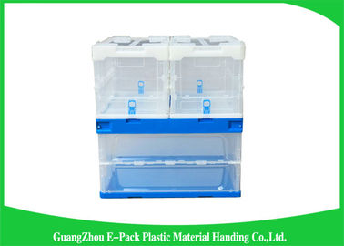 Récipients en plastique pliants solides, poubelles de stockage en plastique pliables