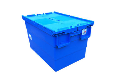 23,6' stockage de x 15,7 ' déplaçant Tote Box With Hinged Lids de plastique empilable