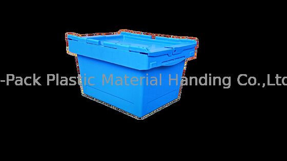 Petite boîte à bagages avec charnière de barres d'acier imprimé le logo des deux côtés