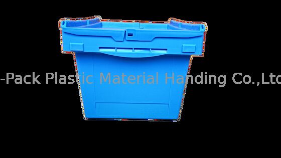 Petite boîte à bagages avec charnière de barres d'acier imprimé le logo des deux côtés