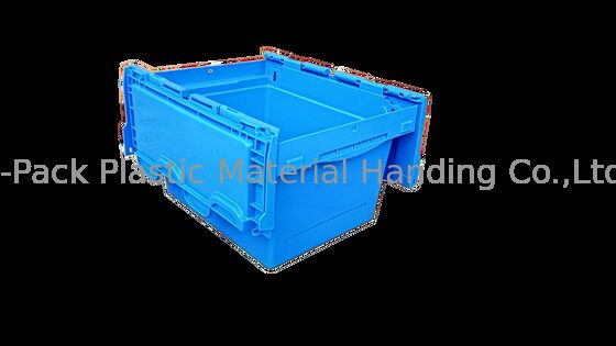 Petite boîte à bagages avec charnière de barres d'acier imprimé le logo des deux côtés