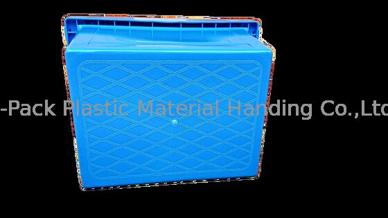 Petite boîte à bagages avec charnière de barres d'acier imprimé le logo des deux côtés