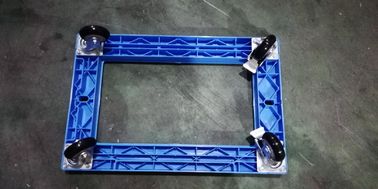 Le transport Dolly Loading Totes With de plastique 3 avance des roulettes petit à petit de frein d'unité centrale