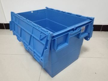 Les grands emballages en plastique de stockage d'emboîtement ont attaché la couleur adaptée aux besoins du client par couvercles