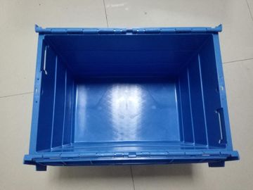 Les grands emballages en plastique de stockage d'emboîtement ont attaché la couleur adaptée aux besoins du client par couvercles