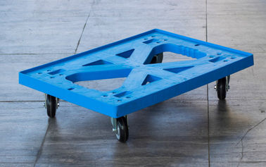 Impact - résistance grande capacité de chargement mobile en plastique de chariot 225kg