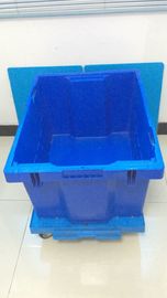 Le grand stockage en plastique adapté aux besoins du client Turover enferme dans une boîte 800*600mm universels