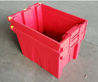 Empilant le solide Tote Box Standard Size de plastique d'emboîtement 600*400mm
