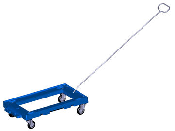3 avance quatre que petit à petit l'unité centrale roule Dolly Rudder Moving Customized de empilement de plastique