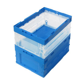 Boîtes pliantes en plastique industrielles pour le stockage de transport/distribution