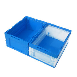 Boîtes pliantes en plastique industrielles pour le stockage de transport/distribution