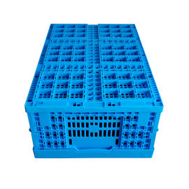 Nourriture fraîche chargeant les caisses pliantes en plastique 600*400*240 millimètre Mesh Structure