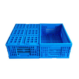 Nourriture fraîche chargeant les caisses pliantes en plastique 600*400*240 millimètre Mesh Structure