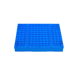 Plastique plus de large volume ci-joint Tote Boxes Stronger pliant de couvercles et longévité